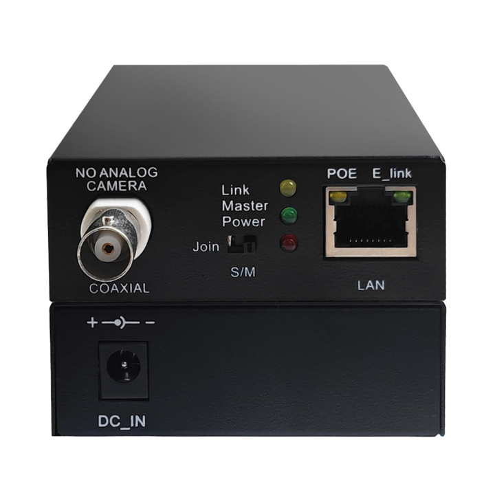 Prolongateur PoE pour câble coaxial