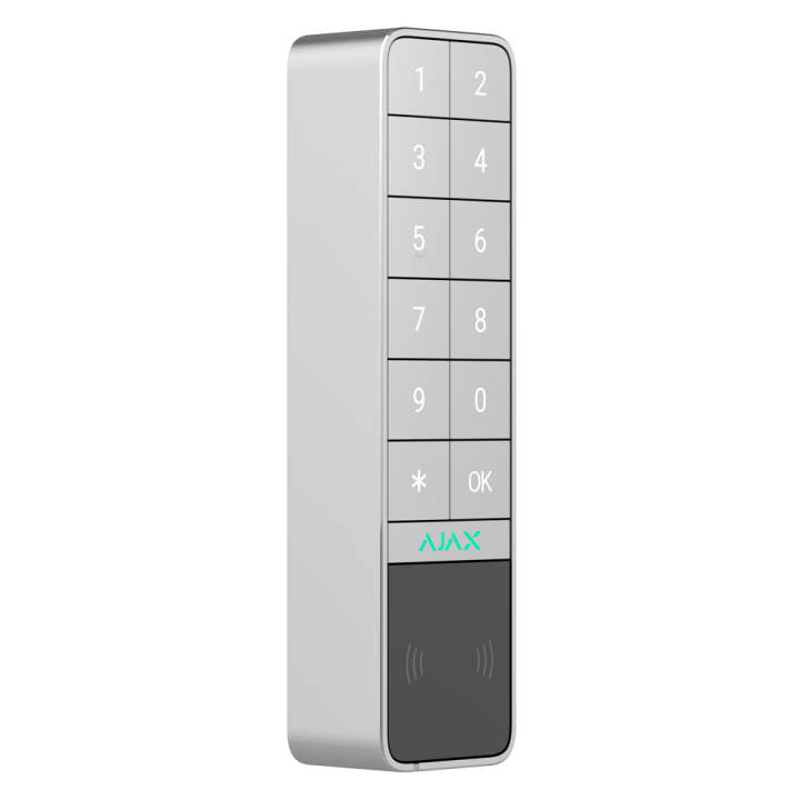 Clavier extérieur IP66/IK08 avec lecteur RFID Grade 2 Ajax