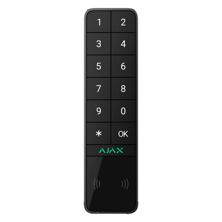 Clavier extérieur IP66/IK08 avec lecteur RFID Grade 2 Ajax