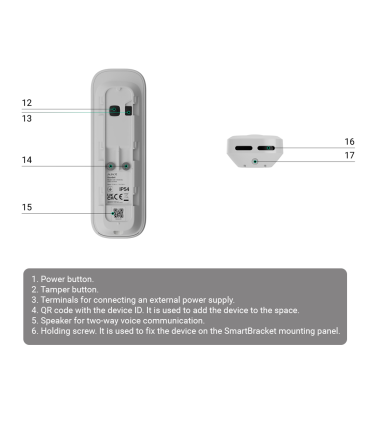 Ajax Sonnette Vidéo avec IA intégrée