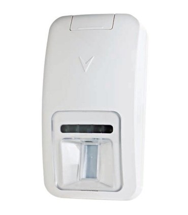 Détecteur double technologie à miroir, avec fonction anti-masquage