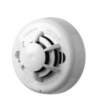 Détecteur de fumée & chaleur photoélectrique, certifié EN 14601