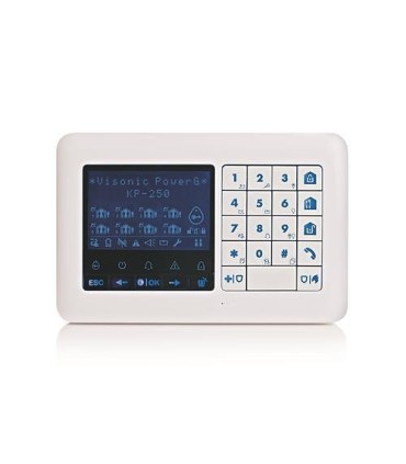 Clavier LCD à touches avec lecteur de proximité