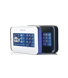 Clavier sans fil tactile et lecteur de badges de proximité USA