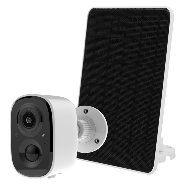 Kit caméra WiFi 3 MP + panneau solaire 6 W