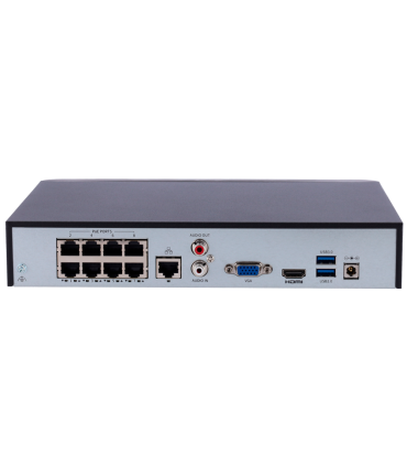 Enregistreur IP 8 Canaux PoE | 12 Mpx | Fonctions intelligentes