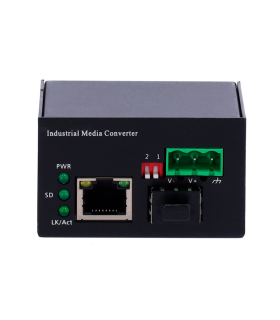 Convertisseur de média industriel compact