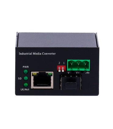 Convertisseur de média industriel compact