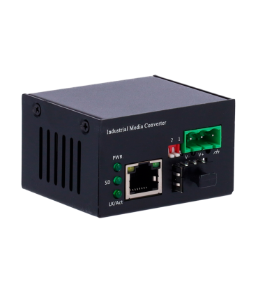 Convertisseur de média industriel compact