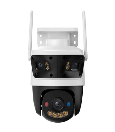 Caméra IP Wifi à triple objectif | Résolution totale 11 Mpx