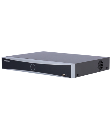 Enregistreur 4 canaux PoE | Rés. 12 Mpx