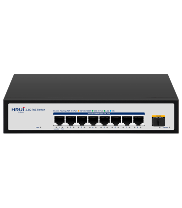 Switch PoE Multigigabit 2,5Gbps | 8 Ports PoE