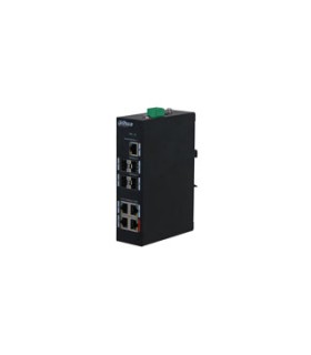 Switch Rail Din 9 ports avec 4 Ports Poe