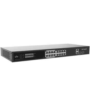 Switch administrable 16 ports PoE/PoE+