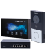 Kit d'interphone vidéo IP & WiFi | Montage en saillie
