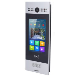 Interphone vidéo IP avec 3 caméra Mpx multiappartements