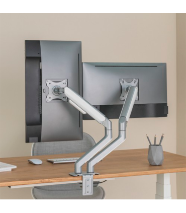 Support de bureau pour double écran