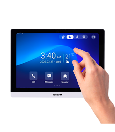 Moniteur Android 9.0 pour portiers vidéo