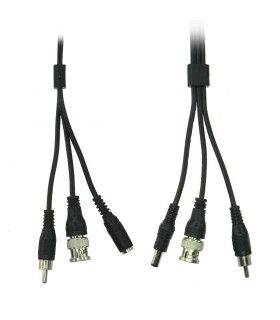 Câble coaxial avec audio 20 mètres