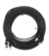 Câble coaxial avec audio 20 mètres