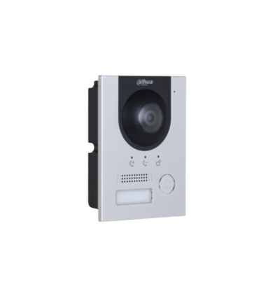 Interphone extérieur IP ou 2 Fils avec un bouton et une caméra 2 mpx