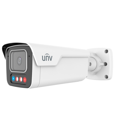 Caméra IP Bullet avec flash dissuasif | 4 Mpx | Obj. fixe 2.8 mm