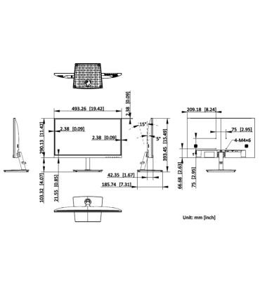 Moniteur 22'' Full HD