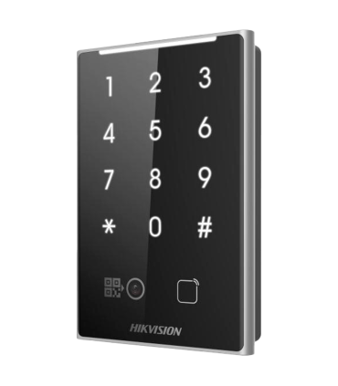 Lecteur d'accès par code QR, PIN ou carte MF DESFire