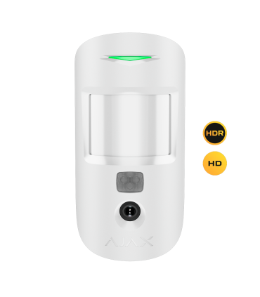 Photodétecteur de mouvement PHOD Technologie HDR Grade 2 Ajax