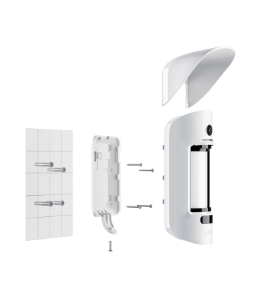 Photodétecteur PIR mouvement extérieur grade 2 Ajax