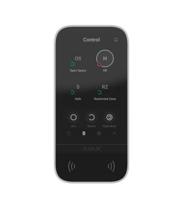 Clavier à écran tactile IPS et lecteur RFID Grade 3 Ajax