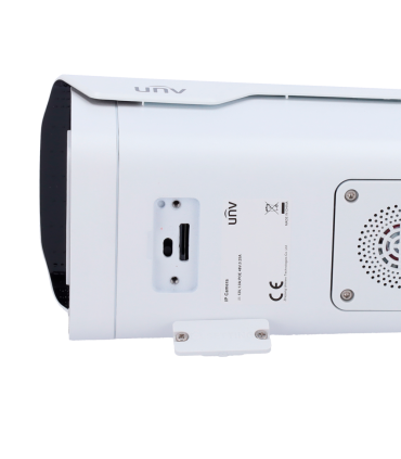 Caméra IP Bullet avec flash dissuasif | 4 Mpx | Obj. fixe 2.8 mm