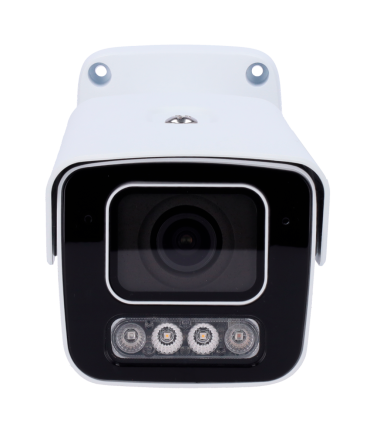 Caméra IP Bullet avec flash dissuasif | 4 Mpx | Obj. fixe 2.8 mm