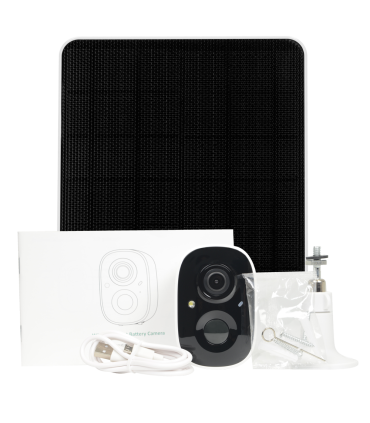 Kit caméra WiFi 3 MP + panneau solaire 6 W