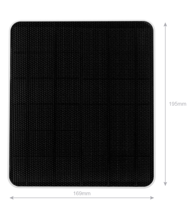 Kit caméra WiFi 3 MP + panneau solaire 6 W