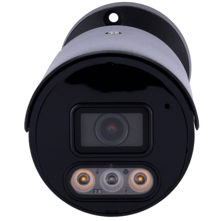 Caméra IP PoE| 4 Mpx | Double éclairage | Obj. fixe 2.8mm