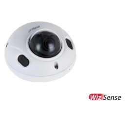 Caméra Dôme plat IP PoE| 4 Mpx | Obj. fixe