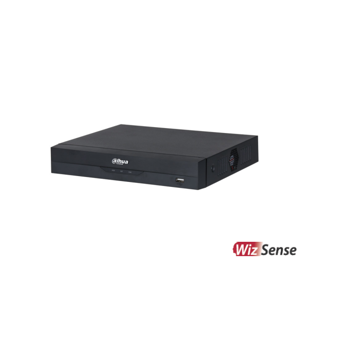 Enregistreur IP 4 canaux PoE | Résolution 16 Mpx|IA