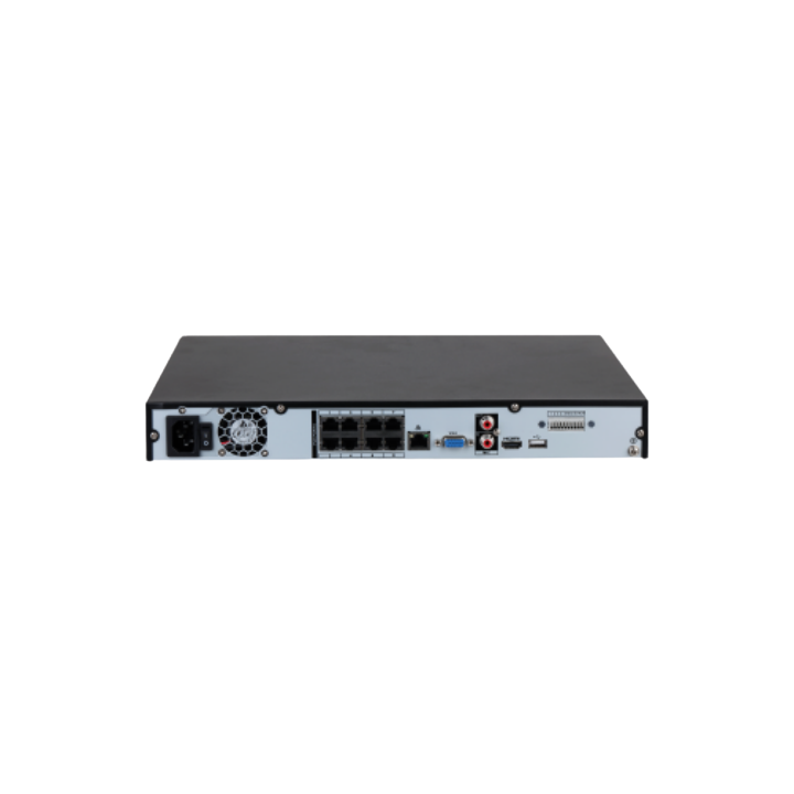 Enregistreur IP | 8 canaux PoE| Rés. 16 Mpx max |IA